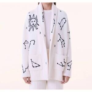 NEW KUJTEN cassiopee cashmere cardigan in ivory
